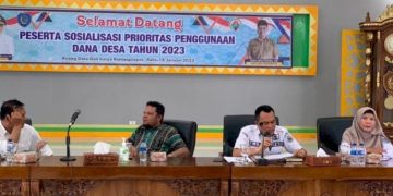 Dinas Pemberdayaan Masyarakat dan Desa Labuhan Batu laksanakan Rapat Sosialisasi