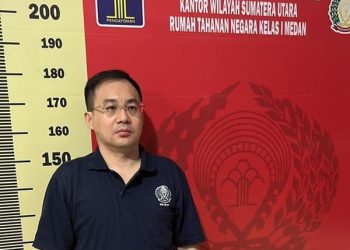 Bos Judi Online Apin BK Kini Ditahanan di Rutan Tanjung Gusta Medan