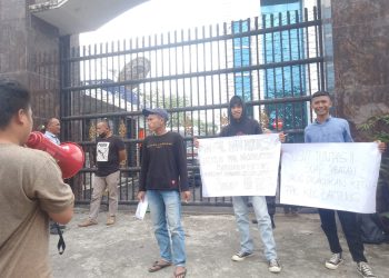 Demo FPM Tuntut Kejatisu Agar Dugaan Kasus Suap Jabatan Badan Ad Hoc Di Barumun Tengah Segera Diperiksa dan Diusut Tuntas