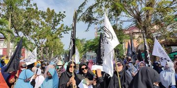 Jalan T Amir Hamzah Diblokade Massa Karena Aksi Atas Buntut Kasus Pembakaran Alquran Konsulat Jenderal Denmark