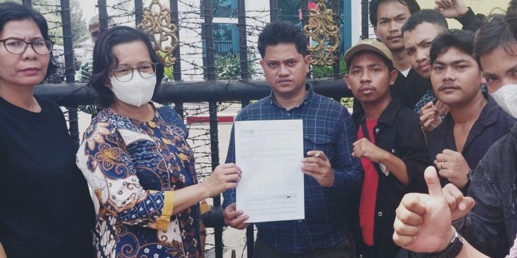 CSNE Demo PUPR Sumut, Pertanyakan Kekurangan Volume T.A 2020