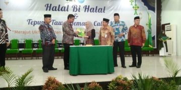 Halal Bi Halal dan Tepung Tawar Calon Haji UIN SU, Prof Nurhayati: UINSU Berkah dan Hilangkan Praktek Transaksional Jabatan