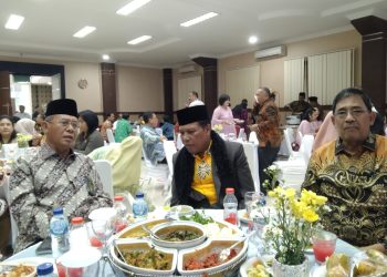 Halal Bihalal Keluarga Besar Pengadilan Tinggi Medan. Prof Dr Ansari Yamamah, MA: Hikmah Puasa, Terjaganya Relasi Sosial Dalam Keberagamaan.