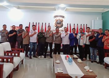 SERIKAT NELAYAN NAHDLATUL ULAMA SUMATERA UTARA APRESIASI KAPOLDA SUMUT ATAS ATENSI KELANGKAAN BBM UNTUK NELAYAN.