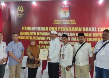 H. Faisal Amri, Pendaftar Pertama Calon Anggota DPD Ke KPU Sumatera Utara
