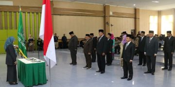 Wakil Rektor Para Dekan Serta Direktur Pascasarjana UINSU Resmi Dilantik Hari Ini