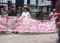 PALU SUMUT Demo ke-III Dugaan Korupsi Proyek Dinas PERKIM Tapsel T.A 2020-2021-2022