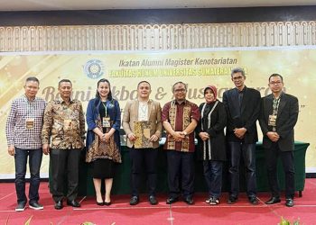 Terpilih Sebagai Ketua IKA MKN FH USU Kiki Handoko Sembiring: Mari Bersinergi Besarkan Prodi MKn Fakultas Hukum USU.