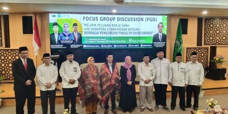 UIN Sumatera Utara Jalin Kerjasama Kemitraan Bersama Atase Pendidikan dan Kebudayaan KBRI Arab Saudi