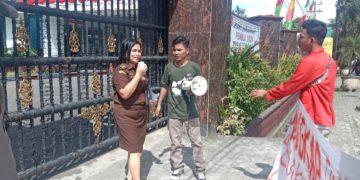 Dinilai Lambat, AMPU Kembali Demo Kejatisu Minta Kasus KIP Univa Segera Diperoses