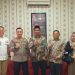 Didampingi Kasat Intel Kapolres Terima Kunjungan Komisioner Bawaslu Kabupaten Deliserdang