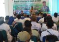 H Ruslan M Daud bersama puluhan pendamping desa di Aceh Tamiang, Senin (28/8/2023)