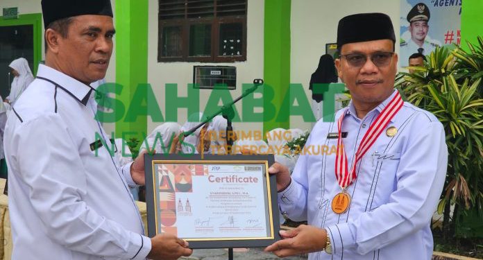 Dr. H. Impun Siregar, MA Apresiasi Kepala MAPN-4 Kota Medan