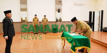Mantan Kadispen Laksamana Putra Siregar Jabat Kepala Dinas Perpustakaan dan Kearsipan Medan