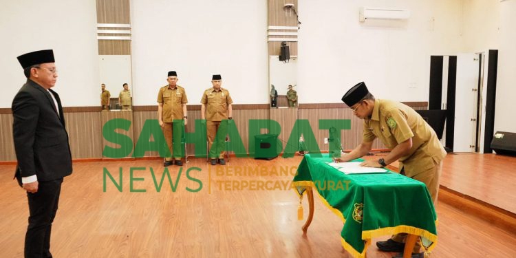 Mantan Kadispen Laksamana Putra Siregar Jabat Kepala Dinas Perpustakaan dan Kearsipan Medan