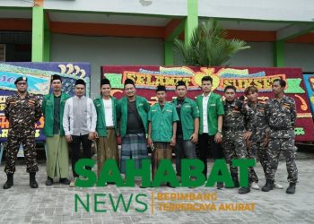 Camat Dan Lurah Tutup Mata, Ketua GP Ansor Marelan Kerahkan Personil Sterilkan Sungai Bederak Yang Tercemar Limbah