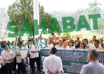 Honorer Guru Agama Desak Demo Pemkab Deliserdang, Desak Bupati Buka Formasi PPPK