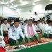 Rektor UIN SU Prof Dr Hj Nurhayati MAg bersama Kepala Kantor Wilayah Kementrian Agama Sumatera Utara H Ahmad Qosbi Nasution,SAg, MM dan Ketua PW NU Sumut Dr Marah Halim Harahap, MHum