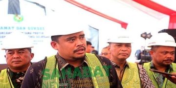 Selain OPD, Walikota Medan Juga Sentil Kapolrestabes saat Peletakan Batu Pertama Proyek Kolam Retensi di Selayang