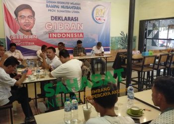 Rampai Nusantara Deklarasi Dukung Gibran Maju Jadi Cawapres Pada Pemilu 2024.
