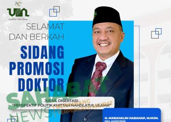 Perjuangan Dr. H. Marahalim Harahap, M.Hum