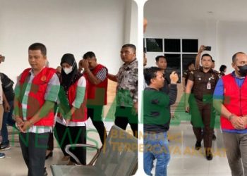 6 Tersangka Kaus Dugaan Korupsi MAN Binjai di Tahan Kejari