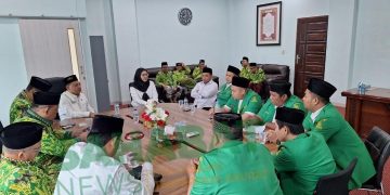Laporkan Progres Organisasi GP Ansor Sowan ke PWNU Sumut