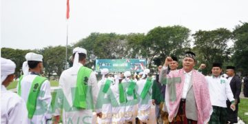 Bersama Ribuan Santri, Peringatan Hari Santri 2023 Kabupaten Langkat Dihadiri Kakanwil Kemenagsu