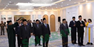 Pelantikan Tujuh Pejabat Eselon II, Menag: Laksanakan Tugas dengan Baik