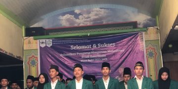 Himpunan Mahasiswa Program Studi Ilmu Hadist Sukses Laksanakan Pelantikan.