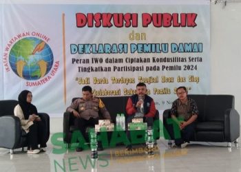 Pers Berperan Penting Menjaga Kondusifitas Sumatera Utara Menjelang Pemilu.
