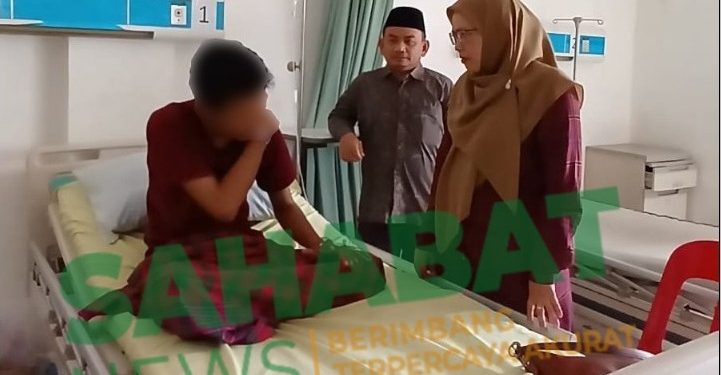 Kasus Penyerangan Mahasiswa UINSU Dilaporkan Ke Polrestabes, Rektor Jenguk Korban