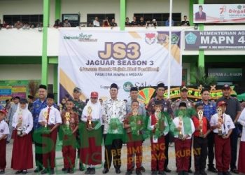 Buka Jaguar S3 MAPN 4 Medan, Kakanwil Kemenagsu Ungkap Paskibra Kuatkan Siswa Cinta Tanah Air