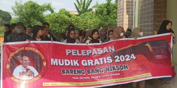 Bang Nikson Turut Berperan Dalam Memfasilitasi Masyarakat Dan Mahasiswa Mudik 2024