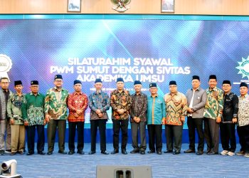 Silaturahim Syawal PW Muhammadiyah Sumut dan UMSU, PP Muhammadiyah: Jaga Kekompakan Sukseskan Muktamar