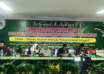 Sambung Rasa Pascasarjana UINSU Menyongsong Wisuda Ke 82, Direktur Pascasarjana UIN SU: Jaga Nama Baik Almamater