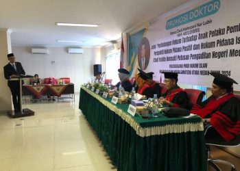 Sah, Pascasarjana UIN SU Lahirkan Doktor Hukum Islam Seorang Anggota Polri