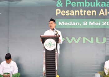 PMKNU PWNU Sumatera Utara Resmi di Buka Katib Aam PBNU