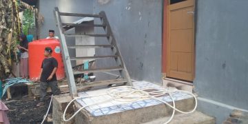 Peristiwa Kebakaran di Dusun Patori Sisakan Anak Tangga dan Ceceran Biji Jambu Mente