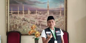 Prof Dr H Hasan Sazali, MAg Dekan FDK UIN SU yang juga Petugas Haji Kabupaten Batubara