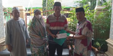 Baznas Kabupaten Selayar Terdepan Santuni Korban Kebakaran Meninggal Dunia