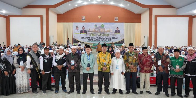 Kloter 18 Jamaah Haji Asal Kota Medan Tiba Tanpa Di Hadiri Pejabat Pemko Medan