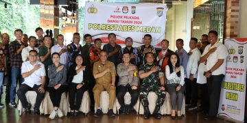 Kapolrestabes Medan Ajak Seluruh Pihak Sukseskan Pilkada Serentak Secara Damai.