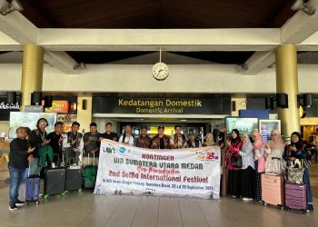 Mahasiswa UIN SU Ikuti SELBA Internasional Festival di UIN Imam Bonjol Padang