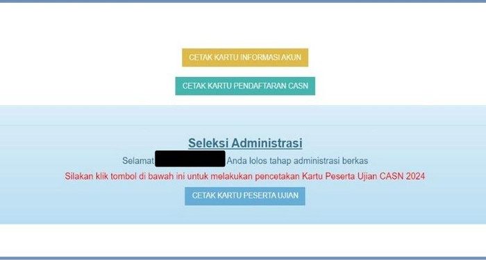 Jadwal Cetak Kartu Ujian SKD CPNS 2024 BKN