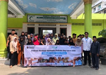 Gelar Pelindo Day Tahun 2025 PT. Pelindo Berbagi Sembako Kepada Anak Yatim