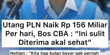 Tembus Rp711,2 Triliun Utang PLN, Dirut Darmawan Prasodjo Layak Di Evaluasi