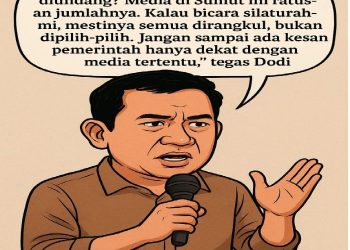 Silaturahmi 104 Pemred dengan Bobby Afif Nasution Diduga Bentuk Diskriminatif