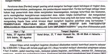 Polemik Bimtek Perangkat Desa di Deli Serdang: Biaya Fantastis, Tema Dinilai Merendahkan
