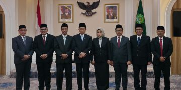 Lantik Tujuh Pejabat Eselon II, Menag Tegaskan Harus Berintegritas